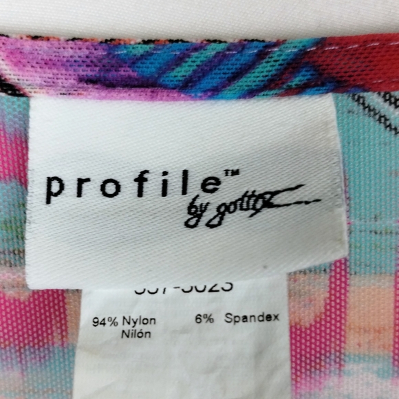 Profile by Gottex Santa Fe Mesh Swim Cover Up Caftan Size S/Petite - Picture 5 of 14